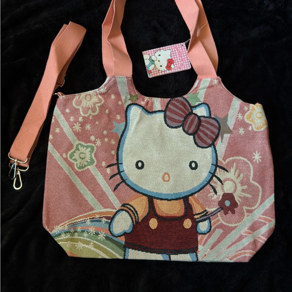 Hello Kitty Multicolor Tote Bag